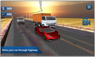 Highway Traffic Race 3D Affiche