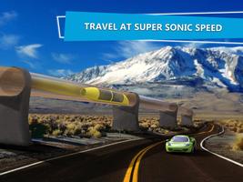 Hyperloop Train Simulator 3D اسکرین شاٹ 1