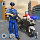 Police Moto Bike Real Gangster Chase ikon