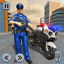 Police Moto Vélo réel Gangster Chase APK