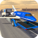 Police Plane Builder : Transporter Truck Game APK