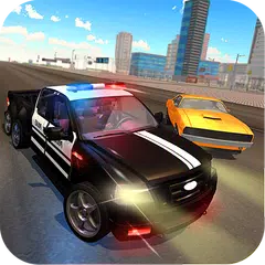 6x6 полицейский грузовик Vegas City Gangster Chase