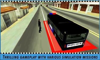 Polícia Bus Transportes Dever imagem de tela 3