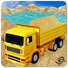 Icona sabbia camion simulatore