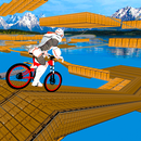 Impossible Bmx Robot Bicycle Vertical Ramp APK