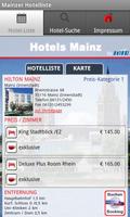 Hotels Mainz capture d'écran 1