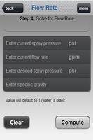 SprayWare Spray Calculator ภาพหน้าจอ 1