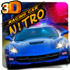 3D Racing Car Nitro Zeichen