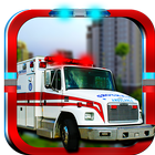 Ambulance Emergency Drive ไอคอน