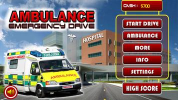 Ambulance Emergency Drive โปสเตอร์