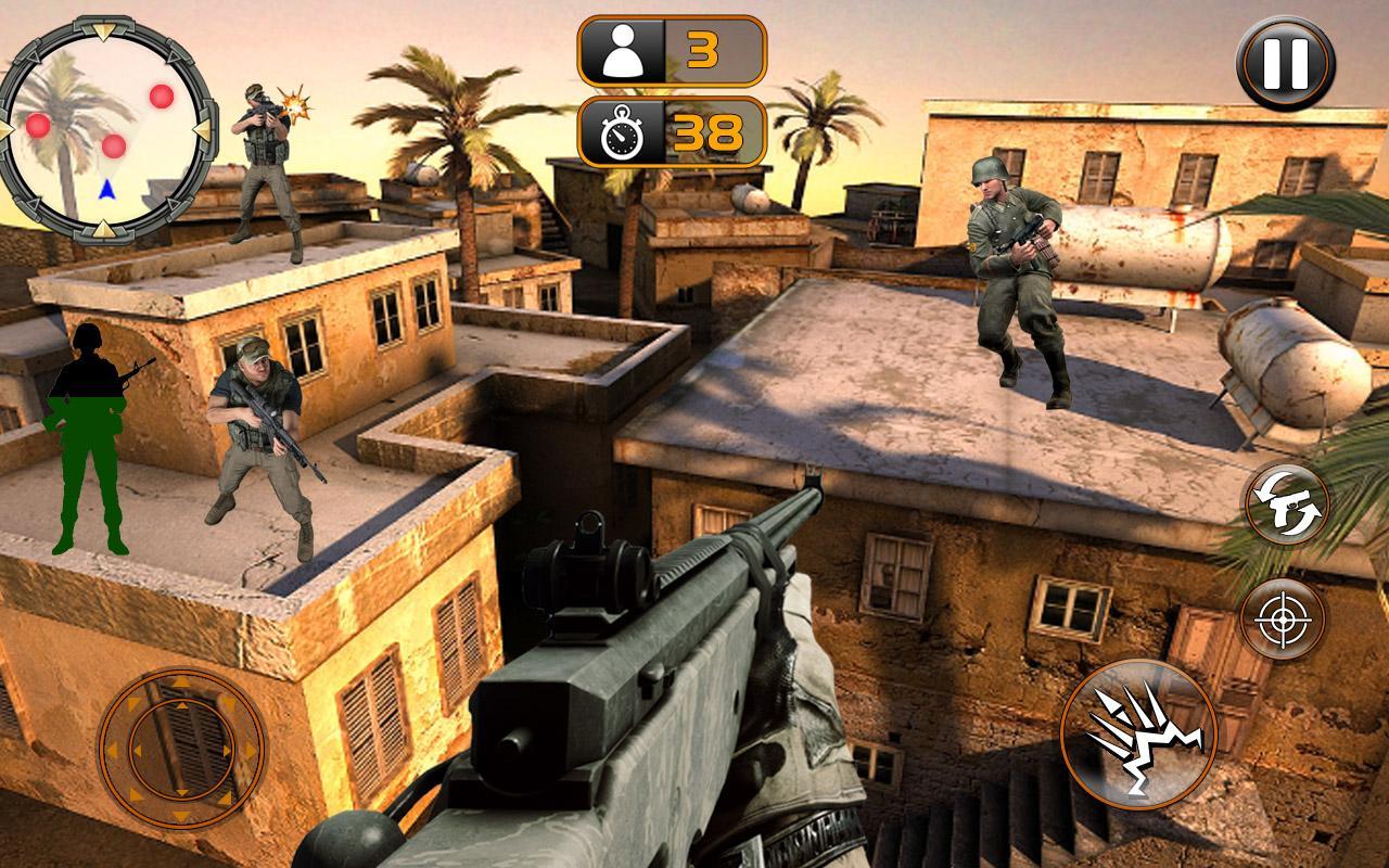 Street Sniper Shooter Game Ekran Görüntüsü 3.