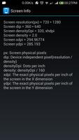 Screen Info Plakat