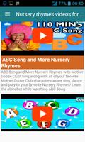 Nursery Rhymes Videos for Kids capture d'écran 1