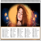 Icona Calendario 2018 cornici per foto HD
