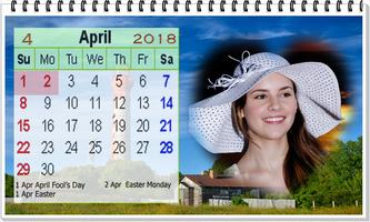 Calendar 2018 Photo Frames Wallpaper screenshot 3