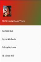 RD Fitness Workouts Videos capture d'écran 3