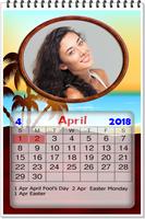 2018 Calendar photo frame wallpaper screenshot 3
