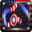 Hero America slither.io Skins