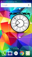 Vintage Analog Clock Widget تصوير الشاشة 2