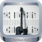 Learn Basic Guitar Chords Offline icono