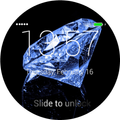 Diamonds Lock Screen
