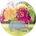Flowers Lock Screen