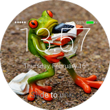 Pantalla de bloqueo de rana icono
