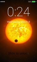 Sun Lock Screen Plakat