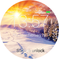 Winter Lock Screen