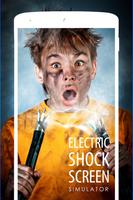 Electric shock screen joke poster