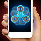 Laser fidget hand spinner icon