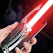 Lightsaber camera simulator