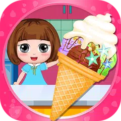 貝兒自家制雪糕冰淇淋店 - 兒童遊戲 APK 下載