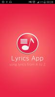 Lyrics app Cartaz
