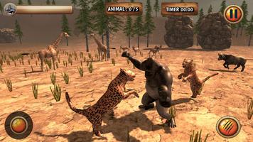 Gorilla Simulator 2017 captura de pantalla 2