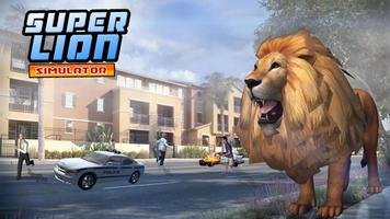 Super Lion Simulator ™ Cartaz