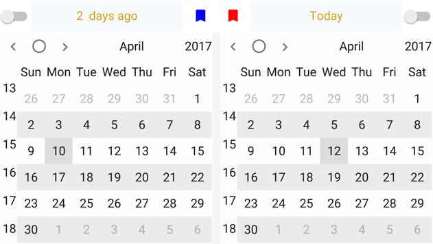 Dual Calendar screenshot 1