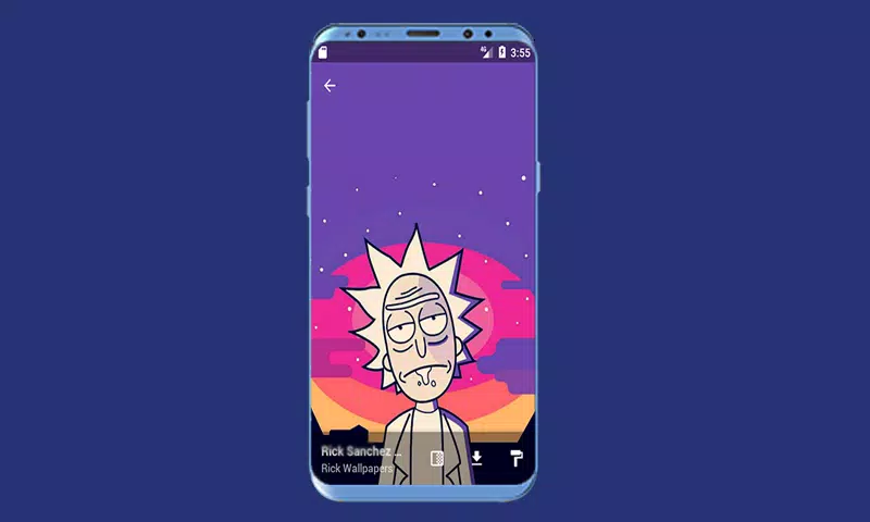 Rick Sanchez Wallpaper 4K, AMOLED, Rick and Morty