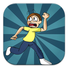 Morty's adventures ( running ) أيقونة