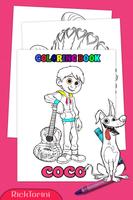 How To Color COCO Coloring Book For Adult 2 স্ক্রিনশট 1