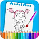How To Color Vampirina Coloring Book For Adult APK