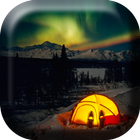 Camping Travel Live Wallpaper ícone