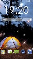 Camping Travel Live Wallpaper Affiche