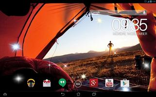 Camping Travel Live Wallpaper imagem de tela 2
