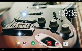 Awesom Guitar Live Wallpaper capture d'écran 3