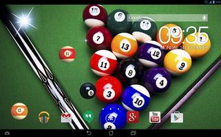 Billiard Balls Live Wallpaper capture d'écran 3