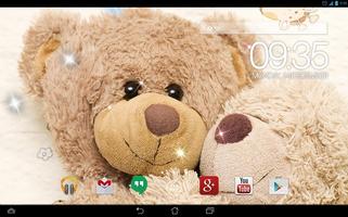 Teddy Bears Live Wallpaper اسکرین شاٹ 2