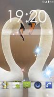 Beautiful Swan  Live Wallpaper imagem de tela 1