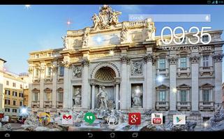 Trevi Fountain Rome Live WP Screenshot 2