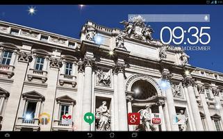 Trevi Fountain Rome Live WP Screenshot 3